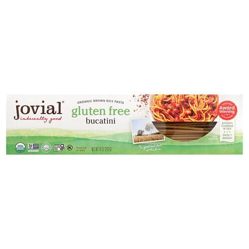 Jovial, Ekologisk brunrispasta, Bucatini, 10 oz (283 g)