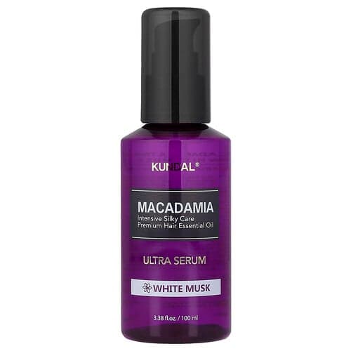 Kundal, Macadamia Ultra Hair Serum, Vit Mysk, 100 ml