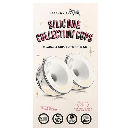 Legendairy Milk, Silikon uppsamlingskoppar, 2 antal