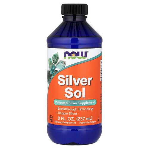 NOW Foods, Silver Sol, 237 ml