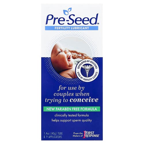 Pre-Seed, Fertilitetssmörjmedel, 9 applikatorer, 1,4 oz (40 g)