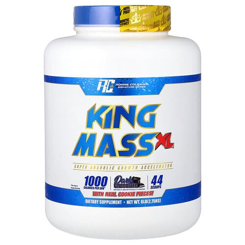 Ronnie Coleman, Signature-serien, King Mass XL, mörk choklad, 2,75 kg