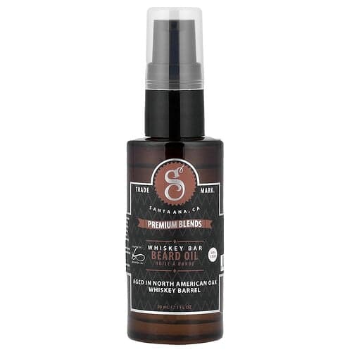 Suavecito, Premium Blends skäggolja, whiskybar, 30 ml