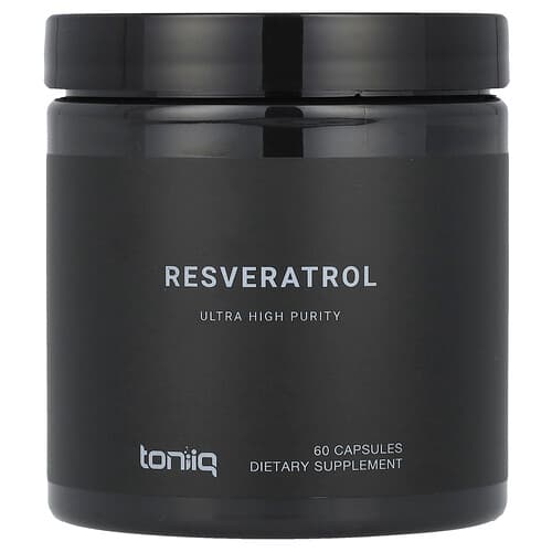 Toniiq, Resveratrol, 60 kapslar (300 mg per kapsel)