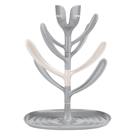 Kikka Boo Bottle Drying Rack Tree – Grå