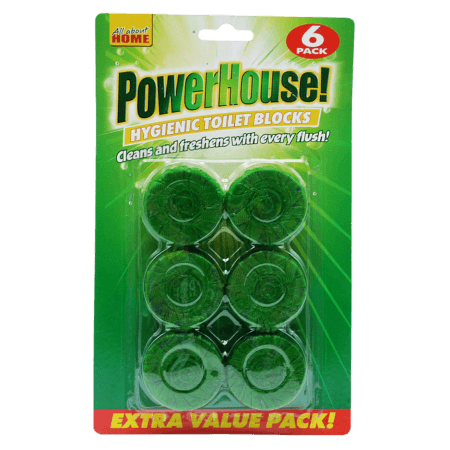 PowerHouse Hygieniska Toalettblock – 6 st