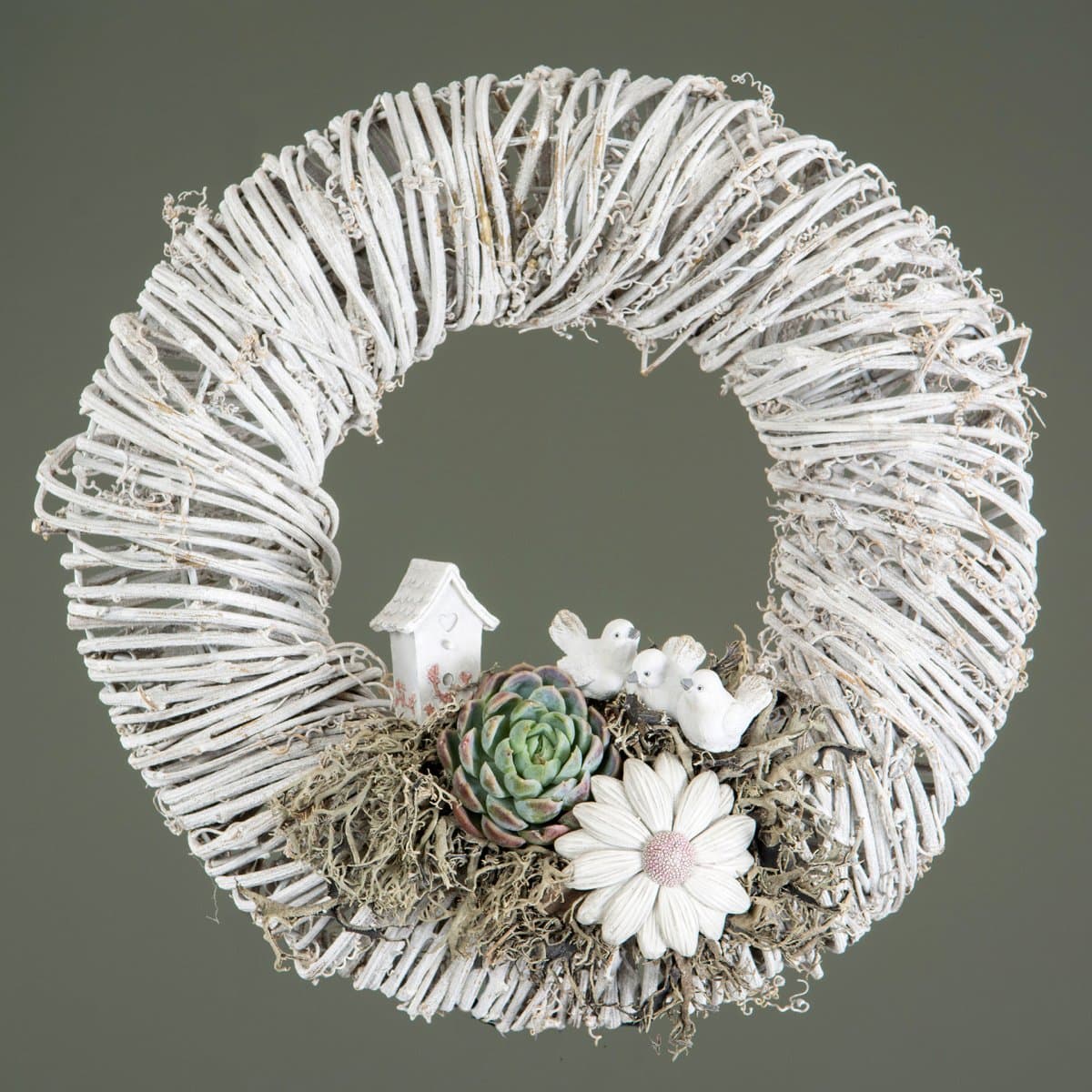 Blomma Daisy Vit 6,5cm sticks view 2