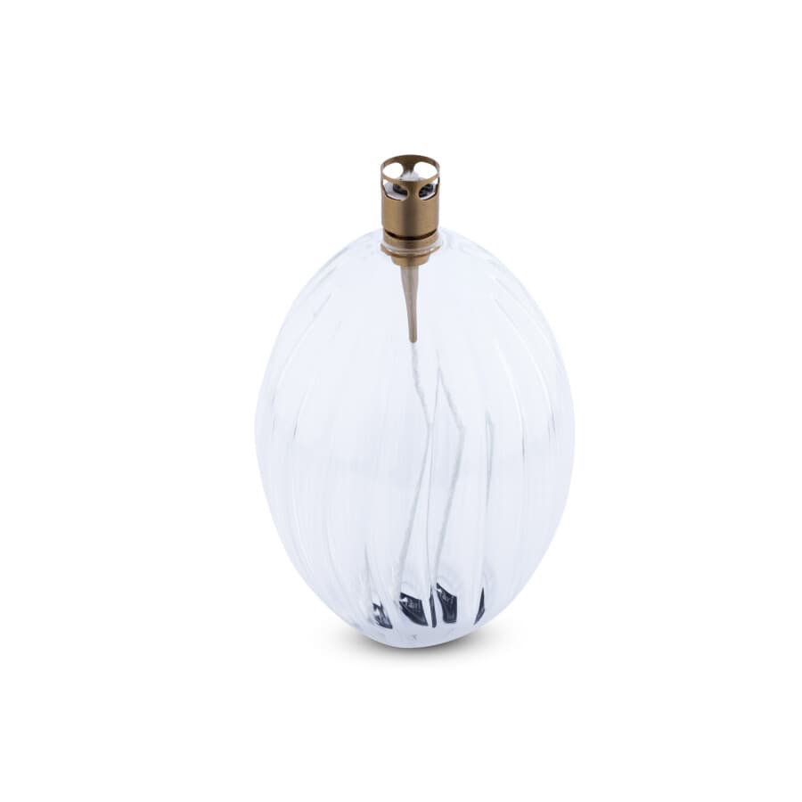 Oljelampa Glas Ovalis 13cm