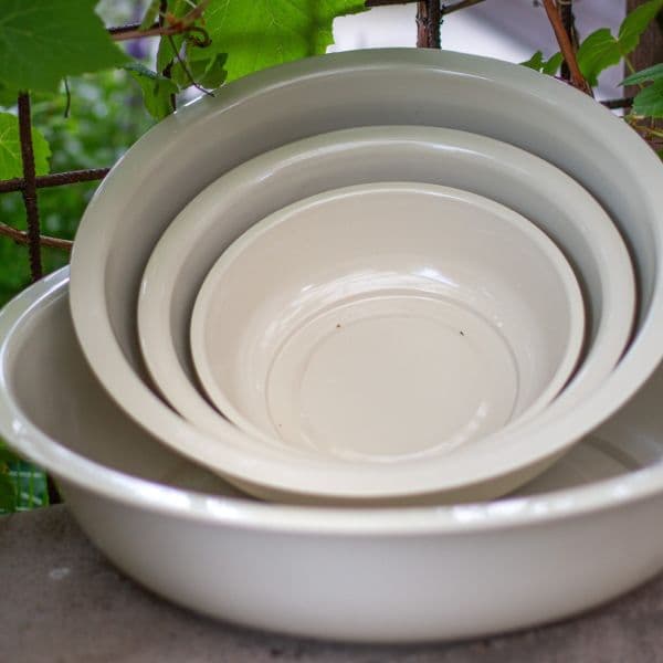 Zinkbalja Beige (Storlek: 40xH11cm)