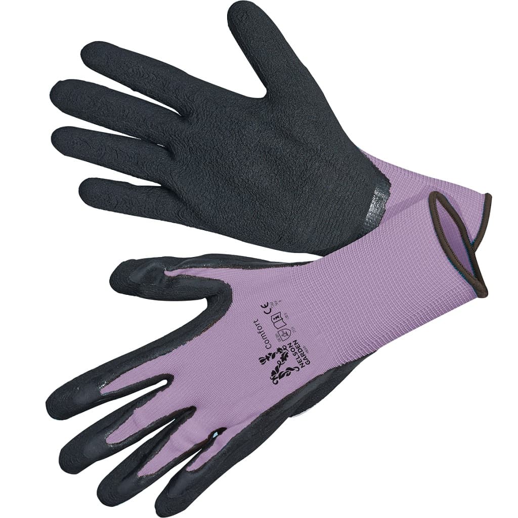 Handske Comfort Lila/svart (Storlek: 7)