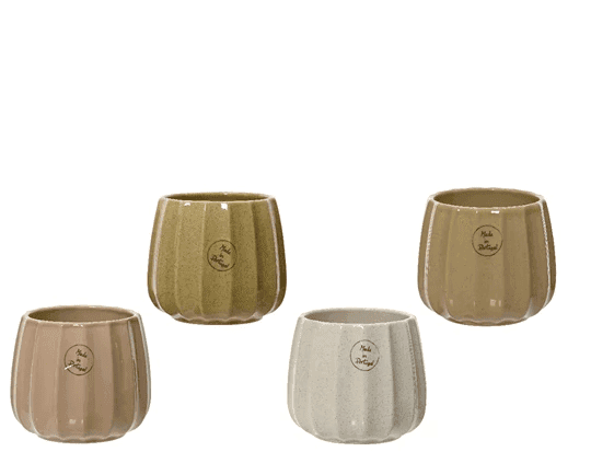 Kruka Mix 11xH12cm (Färg: Vit)