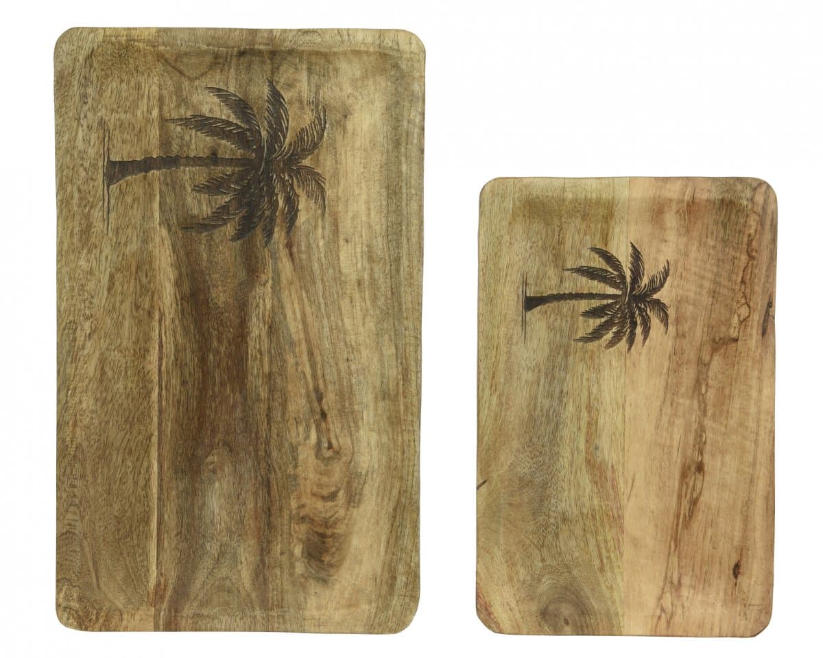 Bricka Palm Mango (Storlek: Liten)