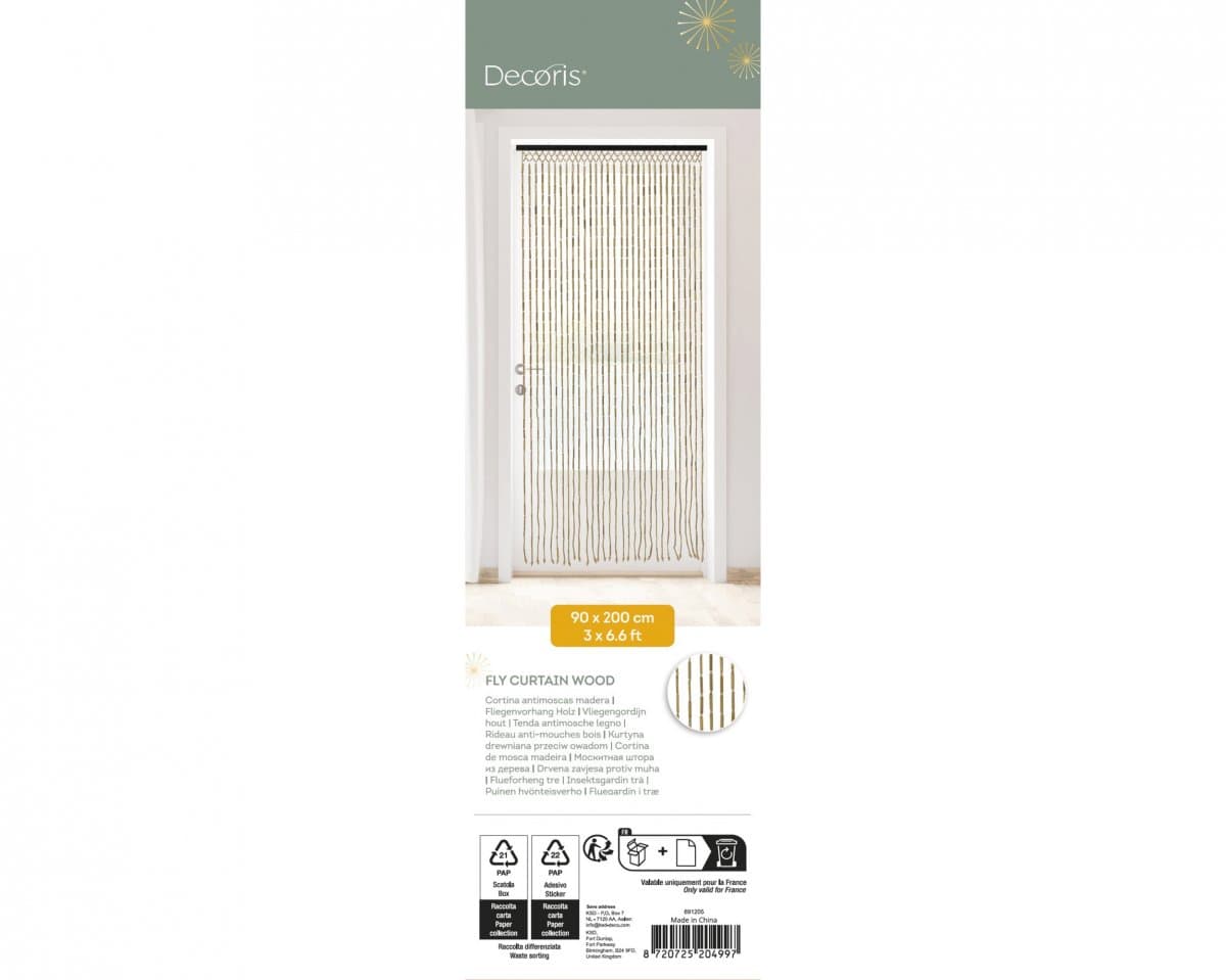 Bambu Gardin Natur 90xH200cm view 2