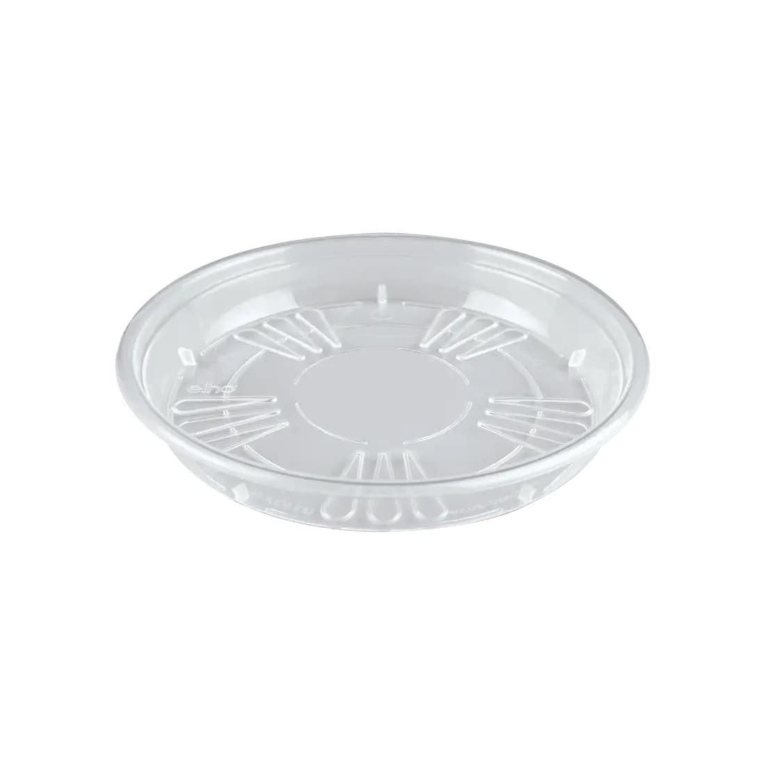 Fat Rund Transparent (Storlek: 20,8x3cm Innermått: b 17.5 x h 2.9 x d 17.5 cm)