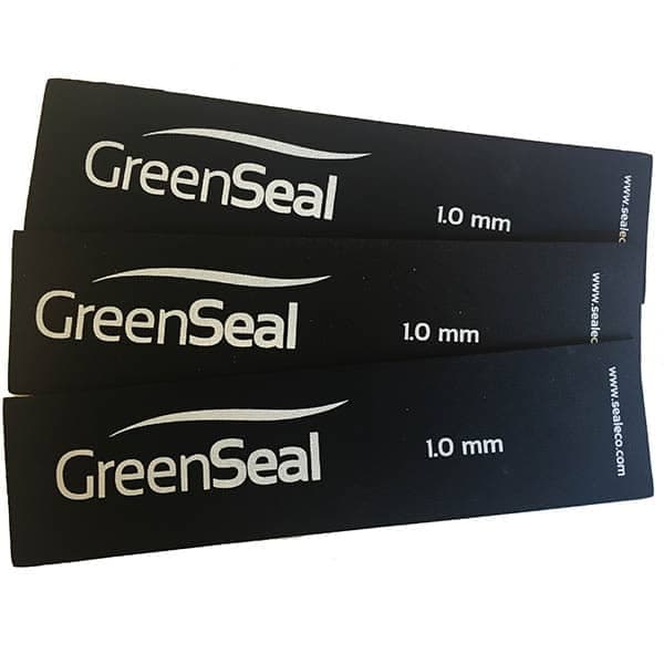 Gummiduk 1mm Bredd 6,68m per löpmeter