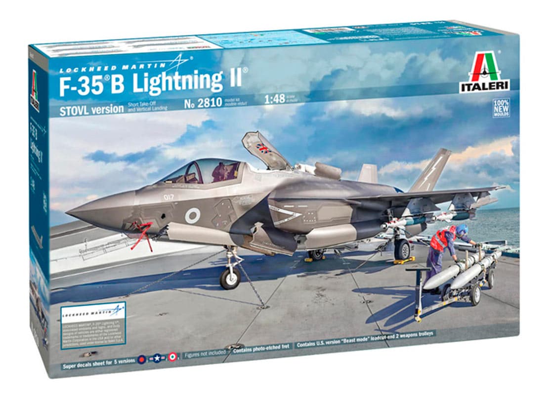 Italeri 1:48 F-35 B Lightning II - Modellflygplan