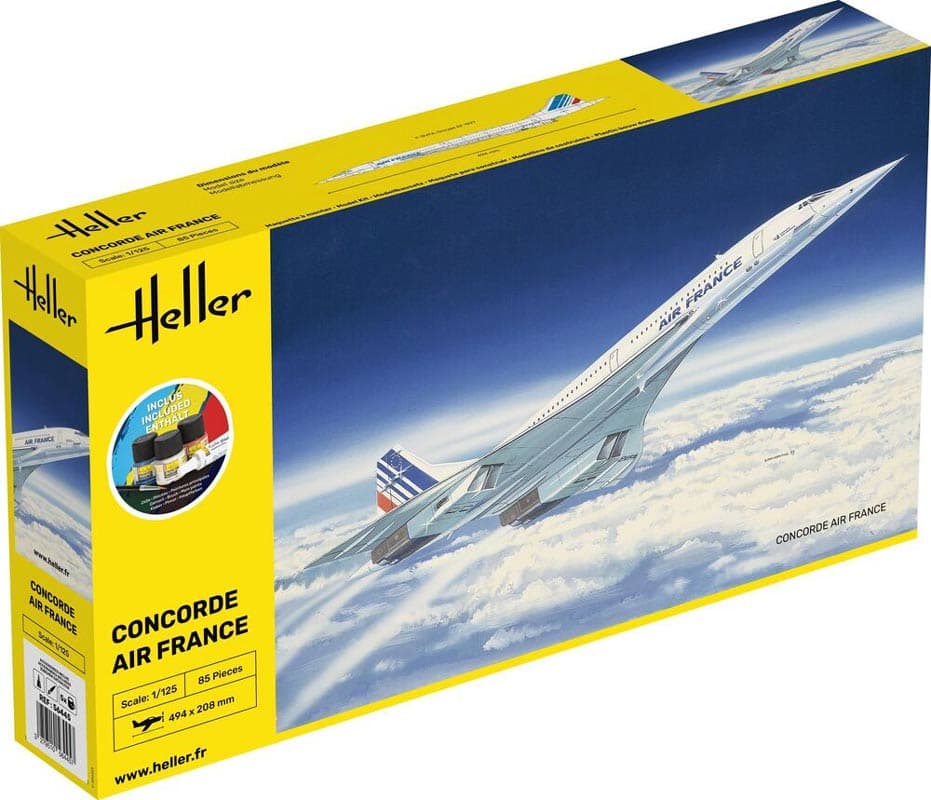 Heller Concorde Air France startpaket - 1:125
