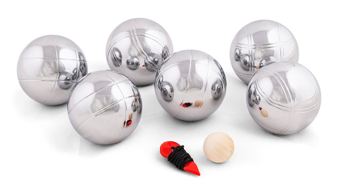 Petanque i praktisk väska