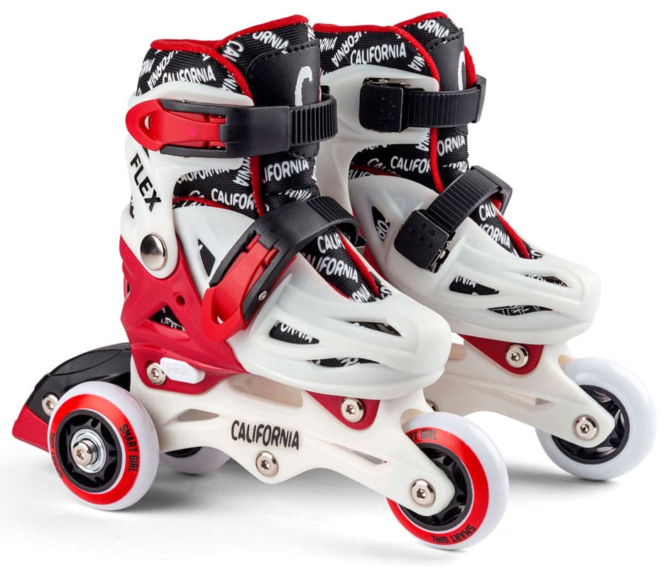 California rullskridskor Flex Smartgirl 2-i-1 : 27-30