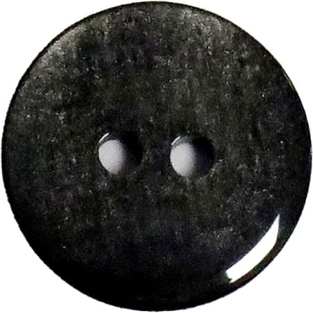 Plastknapp Svart 2 hål 11 mm - 18340-18-0002