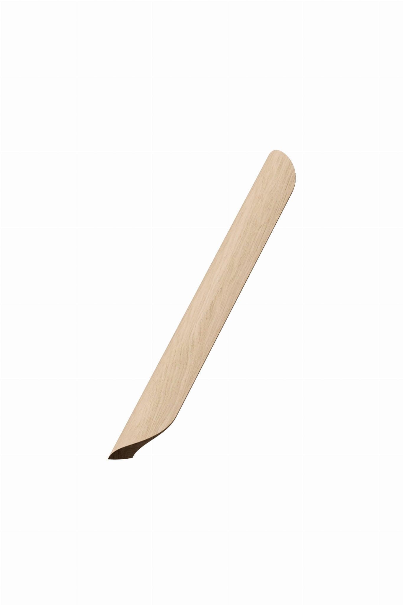 Avlångt möbelhandtag Arkiv 512 Trä Ek Olackerad