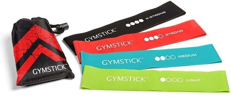 Gymstick Mini Band Set -motståndsband, 4 st