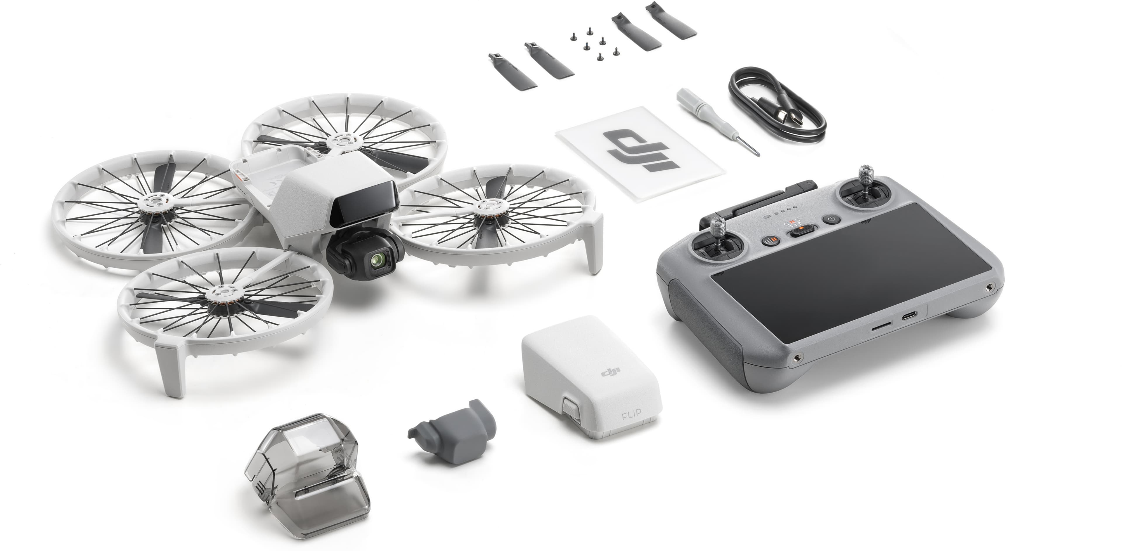 DJI Flip-drönare med DJI RC 2-kontroll