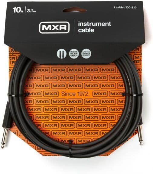 MXR Standard -instrumentkabel 3m, svart