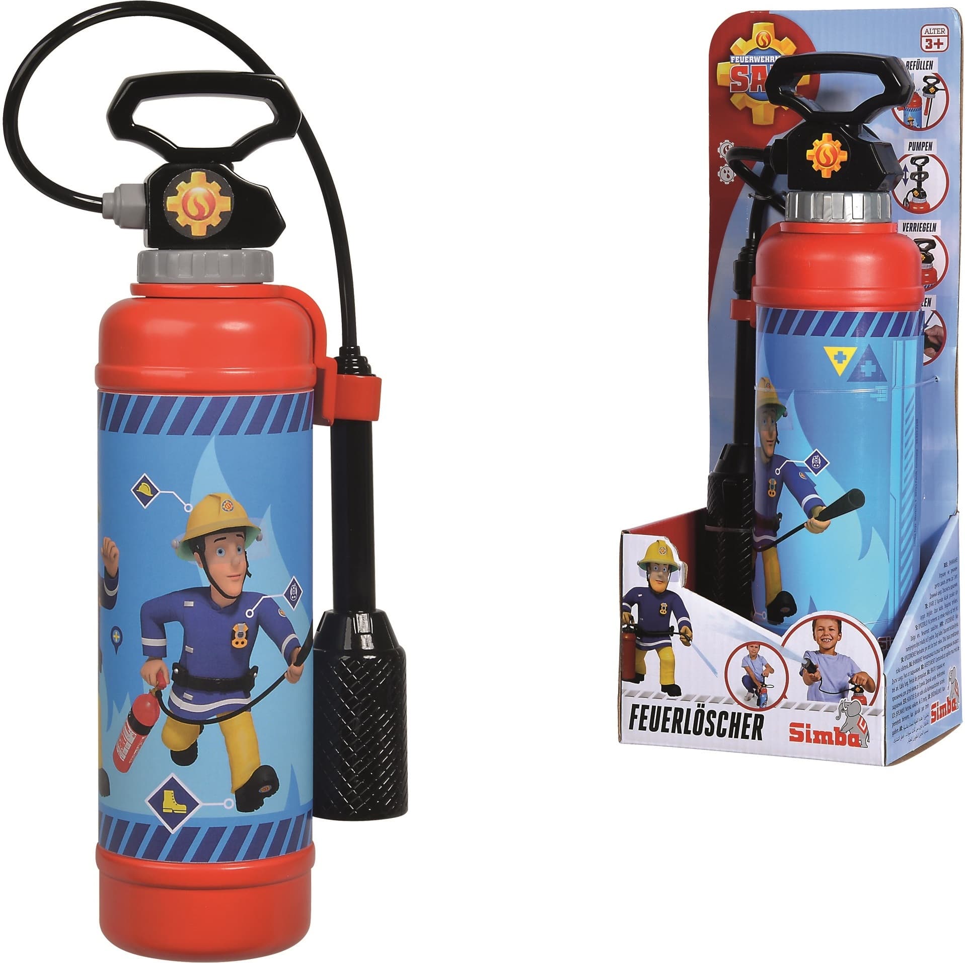 Brandmannen Sami Brandsläckare Pro - leksläckare