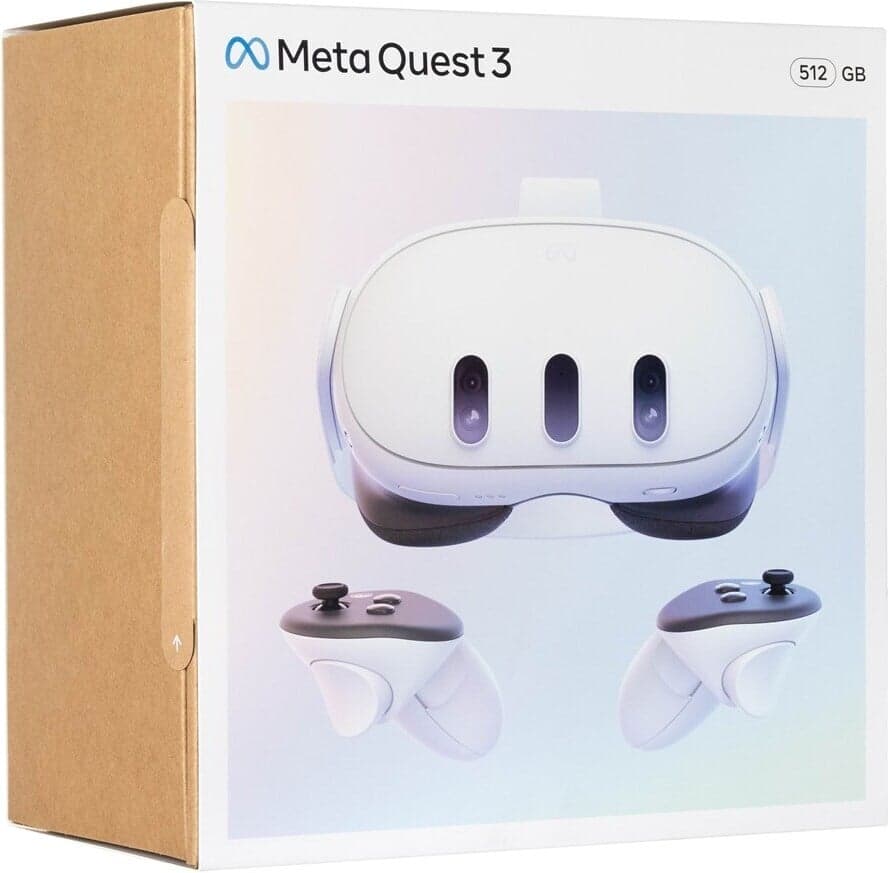 Meta Quest 3 virtualglasögon, 512 GB