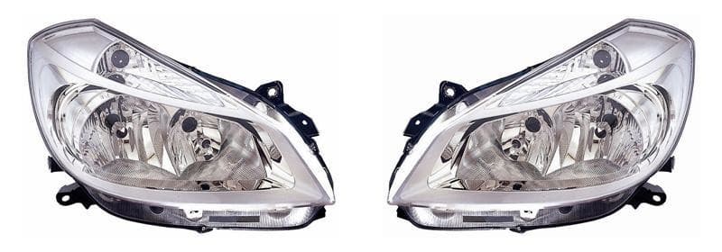 Van Wezel Combideals Strålkastare Set Renault Clio III (BR0/1, CR0/1) SET_4331962