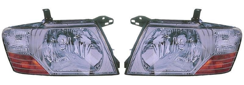 Van Wezel Combideals Strålkastare Set Mitsubishi Pajero III Canvas Top (V6_W, V7_W) SET_3244962