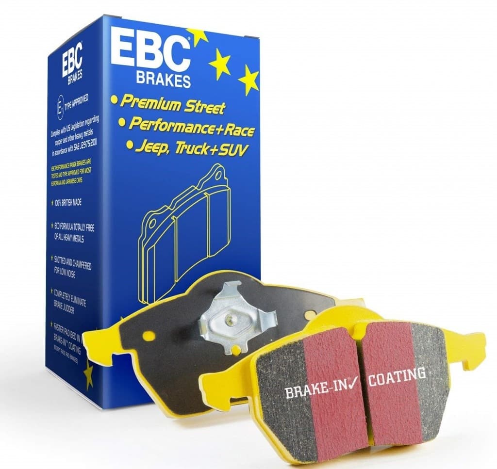 Bromsbelaggssats skivbroms Yellowstuff DP41578R EBC