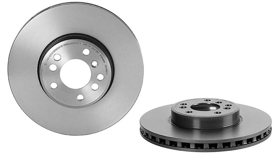 Bromsskiva COATED DISC LINE 09C89611 Brembo