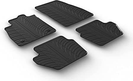 Gummimattor lampliga for Ford Fiesta 5dorrars 2017 4delad