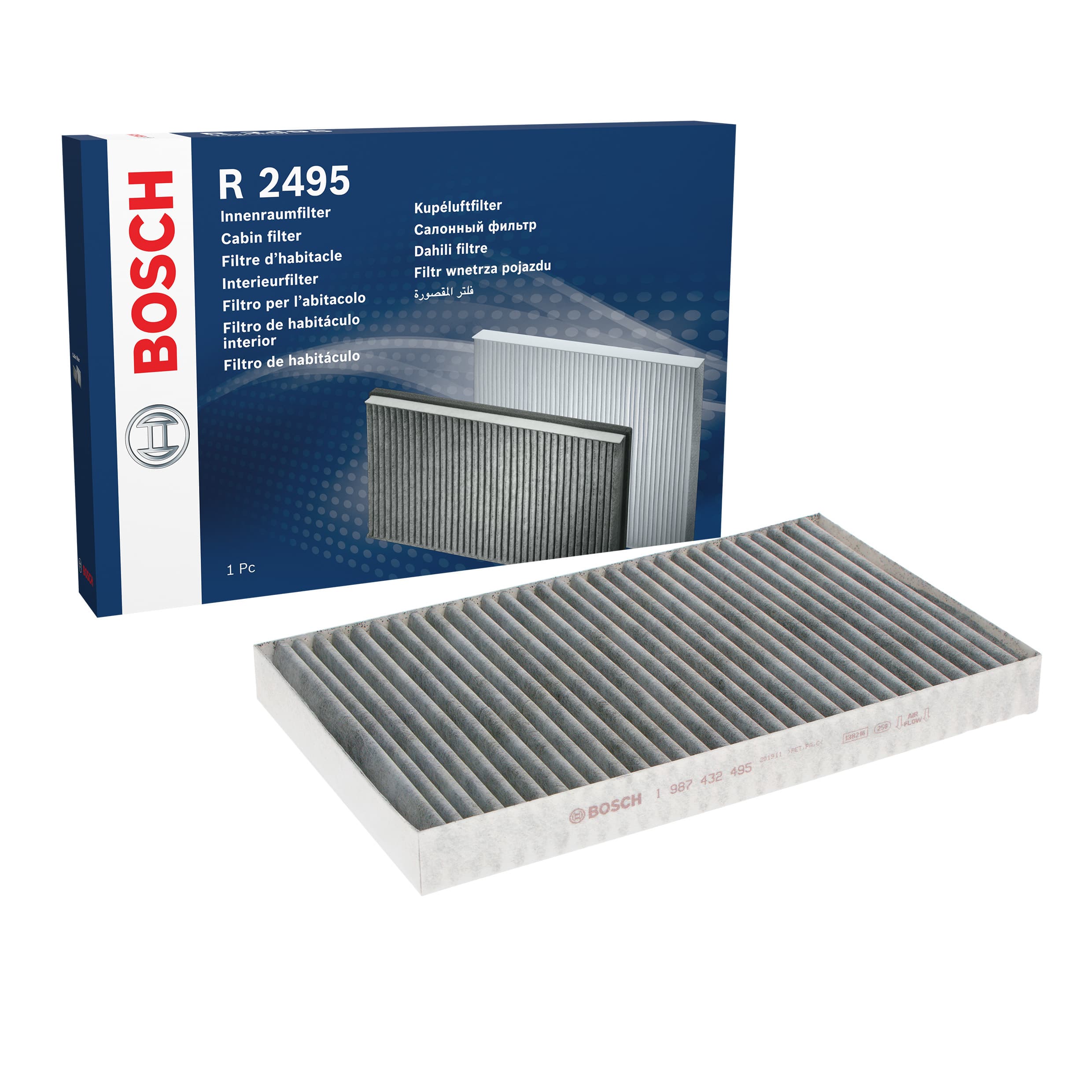 Filter kupeventilation R2495 Bosch