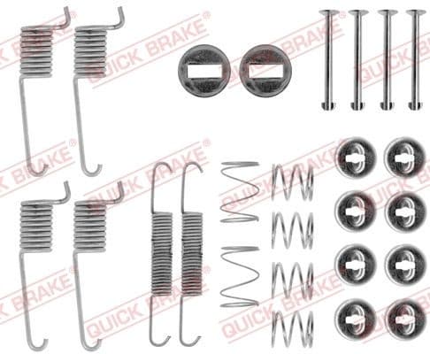 Tillbehor bromsback Mercedes-Benz Quick Brake 1050714