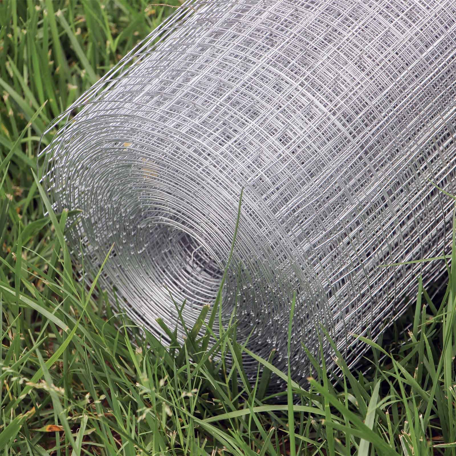 Trådnät galvaniserat 1mx25m 12x12mm