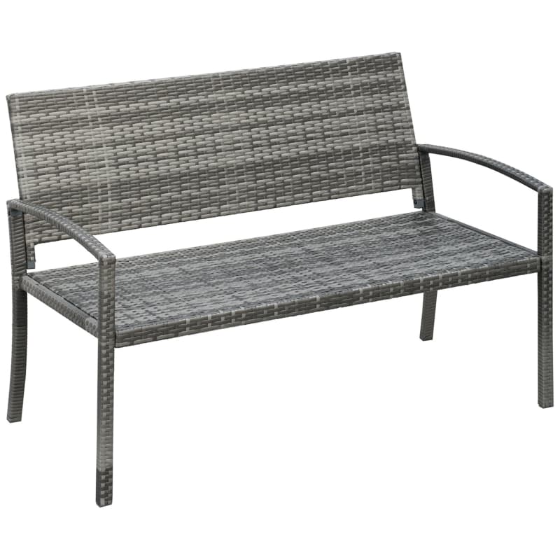 Trädgårdsbänk 2-sits 122x60x87cm