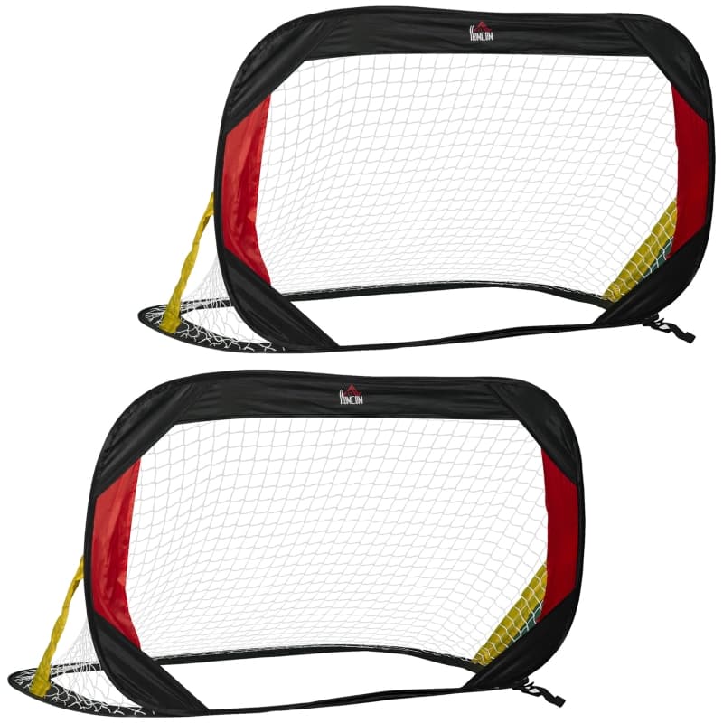 Fotbollsmål set 120x80x80 cm