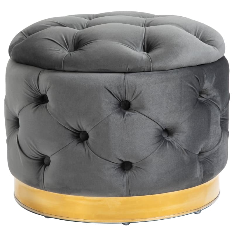 Sittpall med förvaring 55x55x42 cm