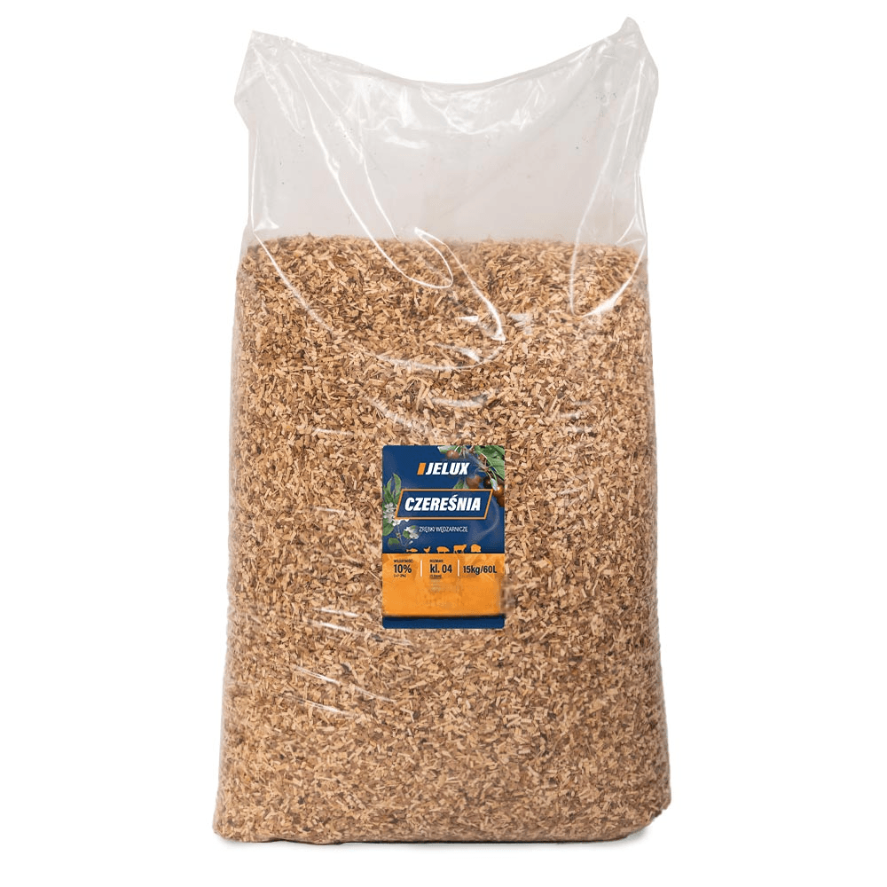 Rökning av träflis körsbär klass 04 15 kg