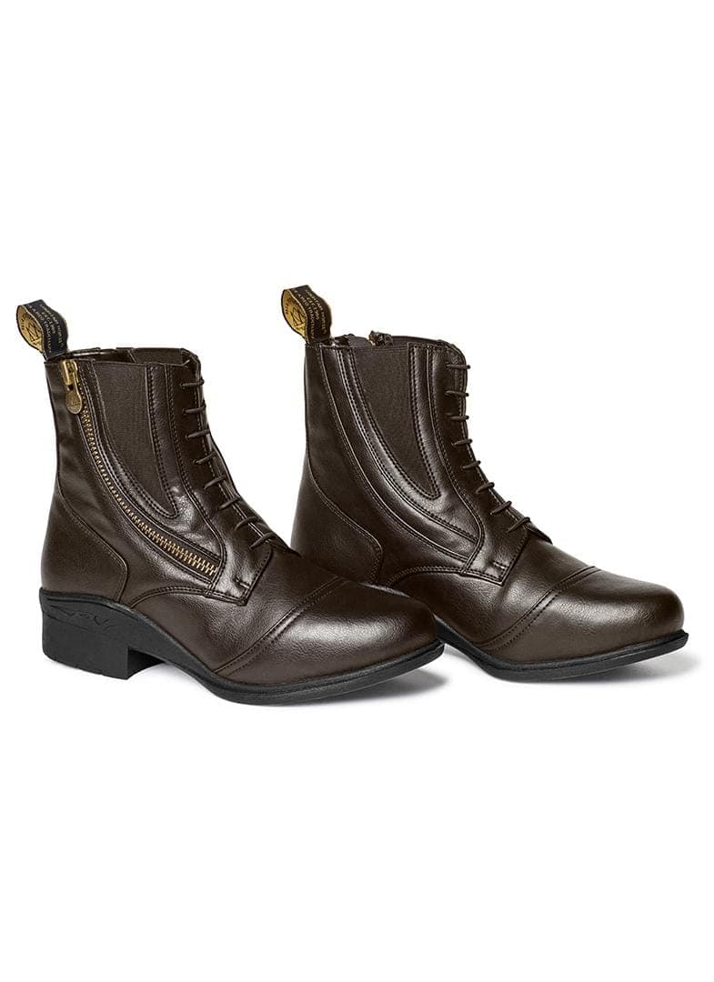 Mountain Horse Veganza Side Zip Ridsko Paddock Boot - Brun - 41