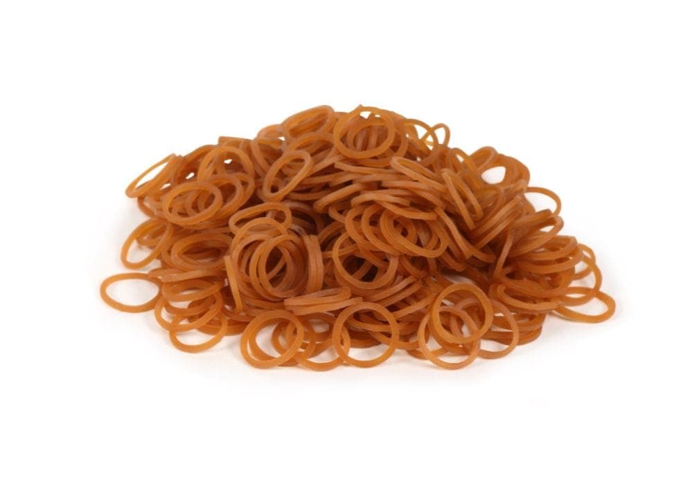 EZI-GROOM Gummiband i burk - Brun