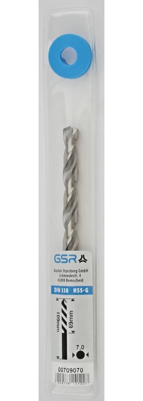 Spiralborr HSS-G DIN 338 SB