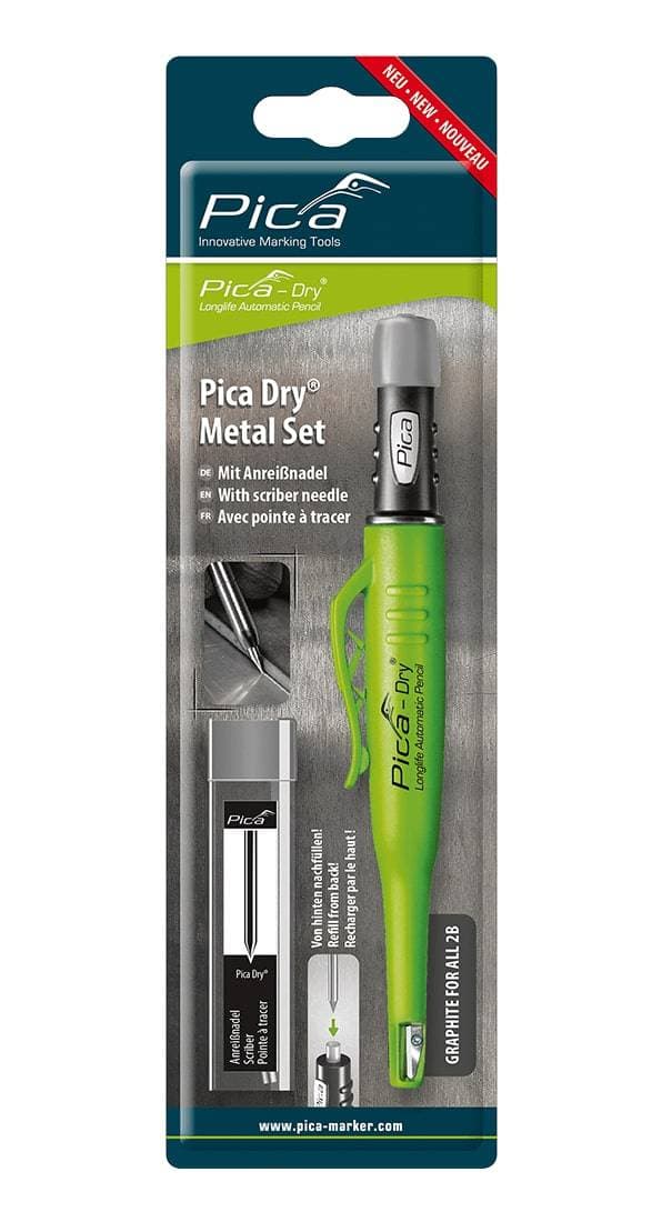 Pica Dry metallsats med ritspenna