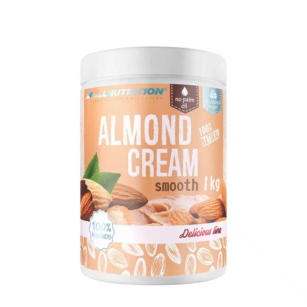 Allnutrition  Smooth Almond Cream, Krämig Mandelkräm 1000g
