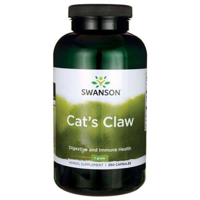 Swanson - Kattklo + 500 mg, 250 kapslar