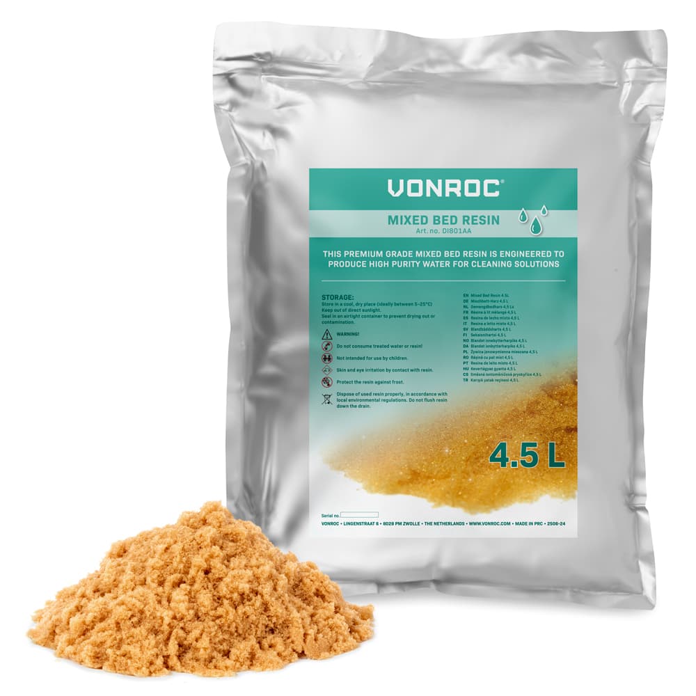 Premium Blandbäddsharts – Påfyllningspåse 4,5 L | För DI Vattenfilter DI501XX