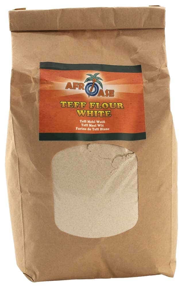 Afroase Teff Mjöl, Vit 1 kg